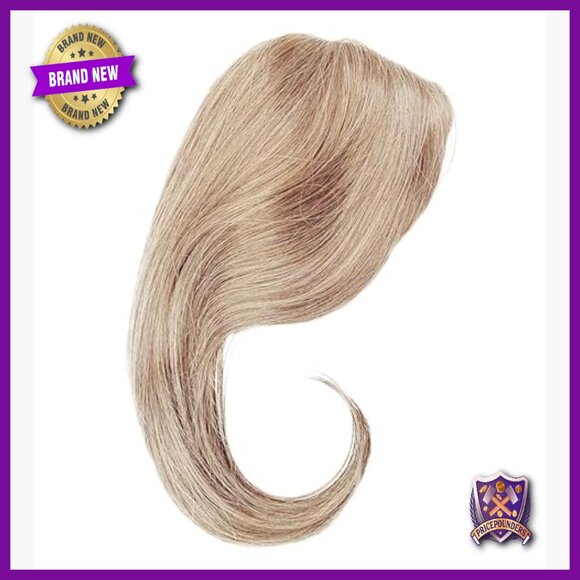 Long 18 Inch Hair Topper, Heat-Friendly Synthetic, Monofilament Top main image 4